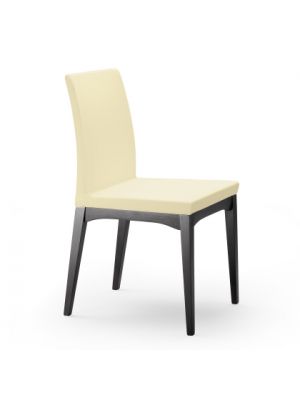 Lady L1 Semi-Finished Chair Polyurethane Shell Wooden Legs by Rossetto Sales Online