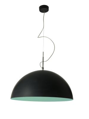 Mezza Luna 1 suspension lamp nebulite and steel structure by In-Es.Artdesign online sales