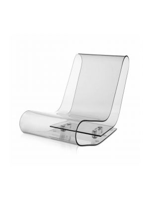 LCP high design chaise longue methacrylate structure by Kartell online sales on www.sedie.design