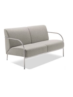 Leo D Waiting Sofa Steel Structure Fabric Seat by Sintesi Online Sales