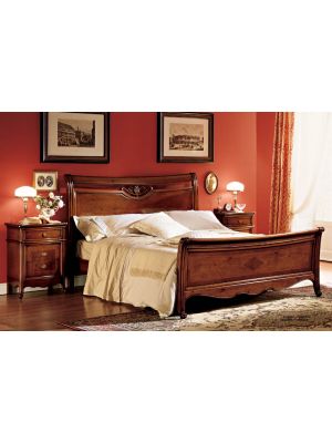 Opera Bed Made Wood Made in Italy by Bianchi Mobili