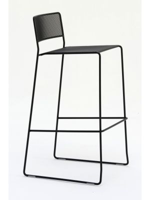 Log Mesh sledge stool by Arrmet buy online on Sedie.Design