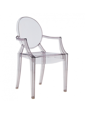 Louis Ghost Fireproof Chair Polycarbonate Structure by Kartell Online Sales