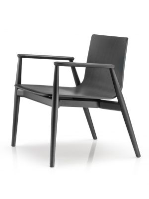 Malmö 295 lounge chair ash structure by Pedrali online sales