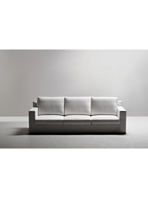 Manhattan waiting sofa contract use coated in fabric by LaCividina buy online