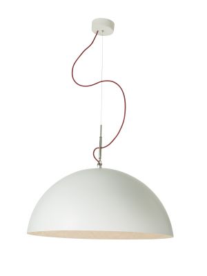 Mezza Luna 2 suspension lamp nebulite and steel structure by In-Es.Artdesign buy online