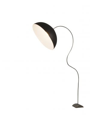 Mezza Luna floor lamp nebulite diffuser suitable for contract use by In-Es.Artdesign online sales