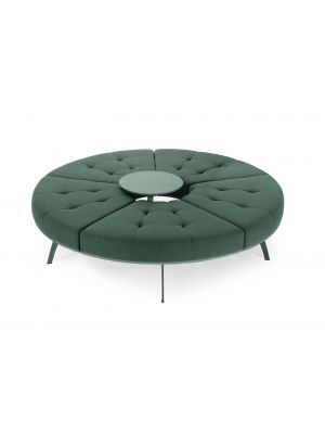millepiedi round bench by true design buy online on sediedesign