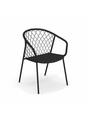 Nef 626 high design aluminum chair suitable for outdoor use by Emu online sales on www.sedie.design