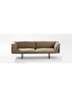 New-Wood Plan 519/525 sofa 100% recyclable materials structure suitable for outdoor use by Fast buy online on www.sedie.design