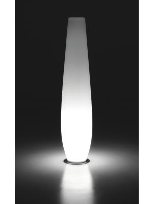 Nicole Light polyethylene luminous vase suitable for contract use by Plust online sales