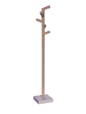 Organica W 2 Clothes Stand Ash Structure by Insilvis Online Sales