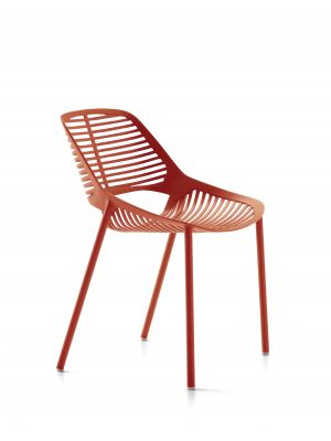 Niwa chair painted aluminum structure suitable for outdoor by Fast buy online
