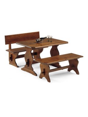 FRA 150 Bench in Solid Pine Wood by SedieDesign Online Sales
