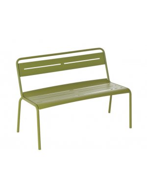 Star 163 steel stackable bench suitable for outdoor use by Emu online sales