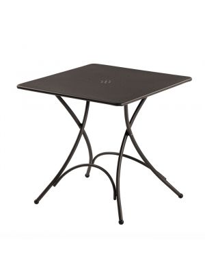 Pigalle folding table steel structure suitable for contract use by Emu online sales