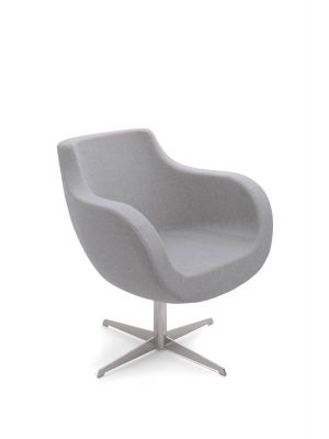Boston BC Semi-Finished Armchair Polyurethane Structure Steel Base by CS Sales Online