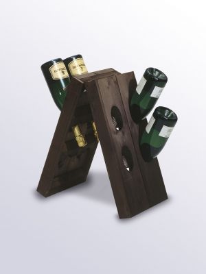 241-P-8 pupitre bottle holder wooden structue by Padoan buy online