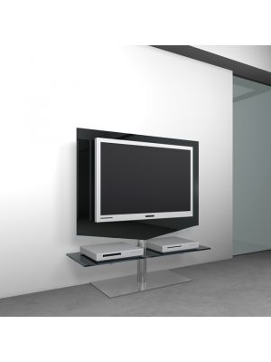 Sales Online TV Stand 09 Glass and Steel Structure by SedieDesign.