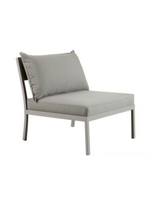 Portocervo PC601 lounge armchair metal frame fabric coated suitable for outdoor use by Vermobil online sales