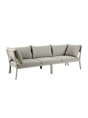 Portocervo PC701 3 seater sofa metal frame fabric cushion by Vermobil online sales