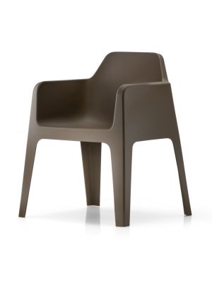 Plus small armchair polypropylene structure by Pedrali online sales