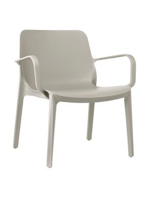 Ginevra Lounge chair technopolymer chair suitable for contract use by Scab buy online