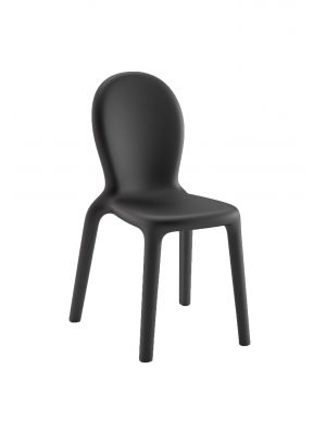 Chloè high design stackable chair polyethylene structure suitable for outdoor use by Plust online sales on www.sedie.design