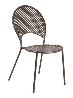 Sole 3402 stackable chair steel structure suitable for contract and outdoor use by Emu buy online