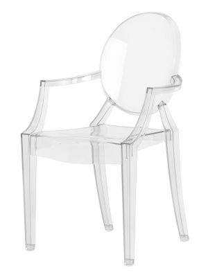 Lou Lou Ghost Baby Chair Polycarbonate Structure by Kartell Online Sales