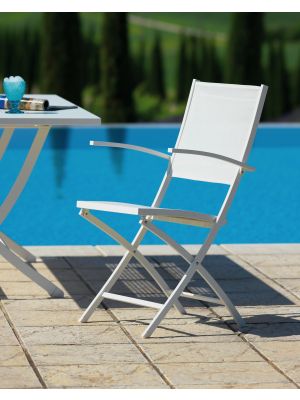 Vegas VE310 folding chair metal frame suitable for outdoor use by Vermobil online sales