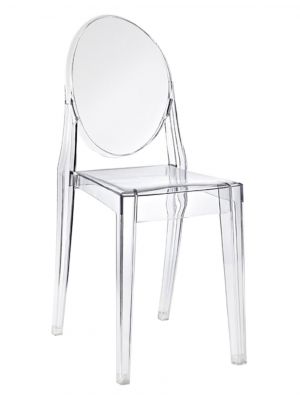 Victoria Ghost Chair Polycarbonate Structure by Kartell Buy Online
