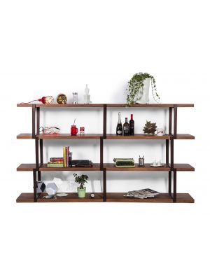 Mind modular bookcase wooden shelf by Montina buy online