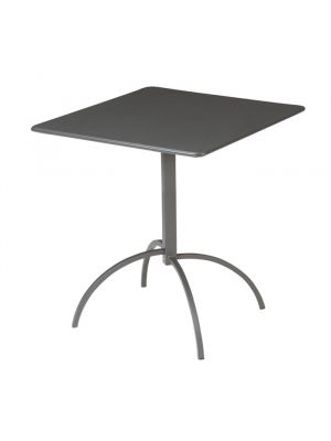 Segno square table steel structure suitable for contract use by Emu online sales