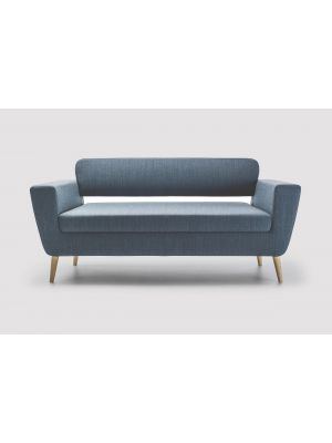 Serie 50 W 8714 waiting sofa fabric coated suitable for contract by LaCividina online sales