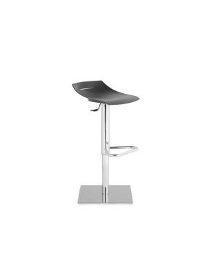 Ben 331 stool metal base polypropylene shell by Mara online sales on www.sedie.design