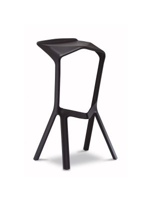 Miura stackable stool polypropylene structure suitable for contract use by Plank online sales on www.sedie.design