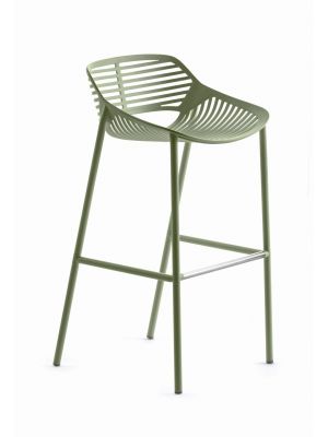 Niwa painted aluminum structure stool suitable for contract by Fast online sales