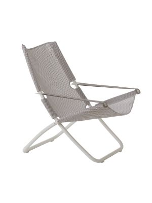 Snooze 201 deckchair steel frame textilene seat suitable for contract use by Emu online sales