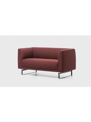 Tailor 9071 waiting sofa coated in fabric suitable for contract use by LaCividina online sales