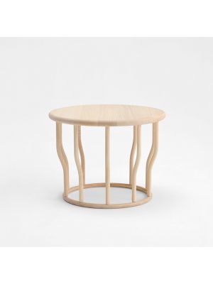 Cosse 540 round coffee tables ash wood structure suitable for hotels by Sipa online sales