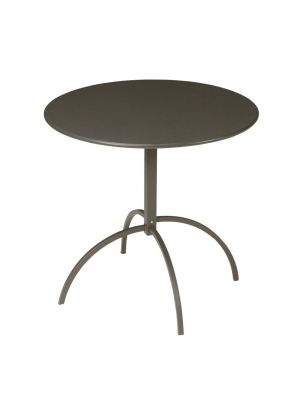 Segno 853 round table steel structure suitable for outdoor and contract use by Emu online sales