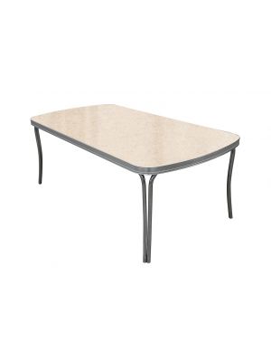TO-28 Retro Table Chromed Steel Structure by Bel Air Sales Online