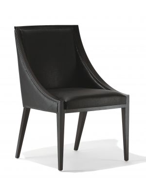 Toulouse S Chair Wooden Frame Leather Seat by Cabas Online Sales