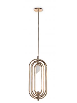Turner Suspension Lamp Brass Structure by DelightFULL Online Sales