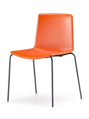 Tweet 890 chair steel legs polypropylene seat by Pedrali online sales