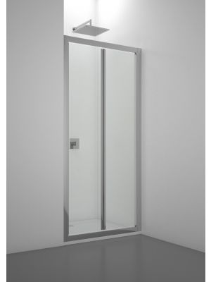 Venere Folding Folding Shower Enclosure Glass Doors Aluminum Frame by SedieDesign Online Sales