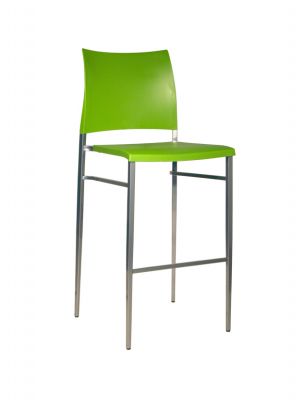 Zara Stool Steel Structure Polypropylene Seat by SedieDesign Online Sales