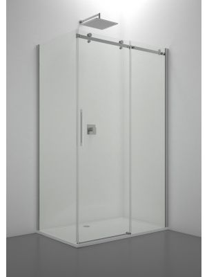 Zeus Shower Enclosure Aluminum Frame Glass Doors by SedieDesign Online Sales